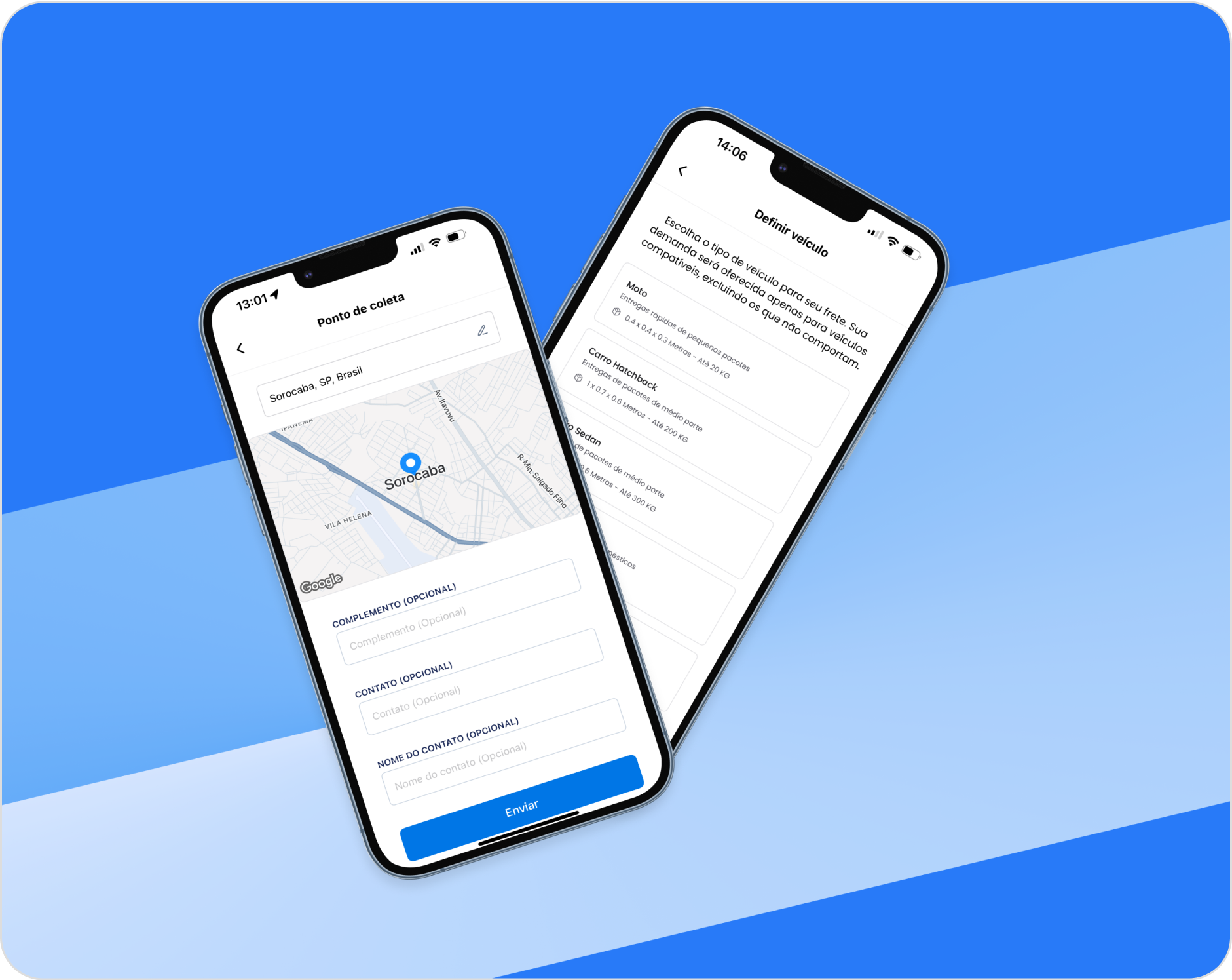 Dashboard do app